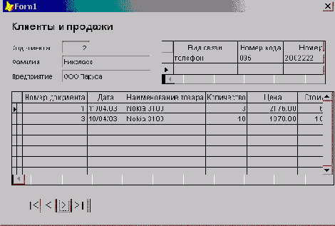 Панель инструментов Form Controls