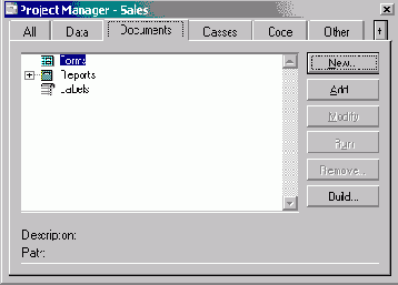 Создание формы с помощью мастера