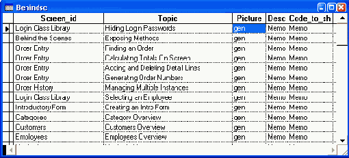 �������� � ������ Browse �������, ���������� ���� ���� General