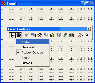 ������ ������������, ���������� ActiveX-����������