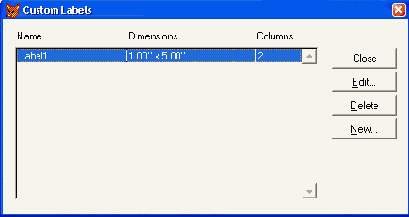 ���������� ���� Custom Labels �� ������� ���������������� ��������