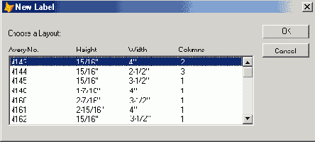 ���������� ���� New Label