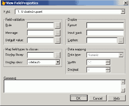 ���������� ������ ������ ������������ Database Designer