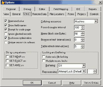���������� ���� Prompt Options
