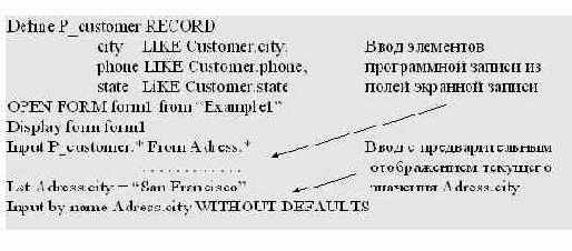 ��������� ����� Informix-L ��� ������ � ��������� �������