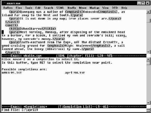 ������ � ����������� ������.