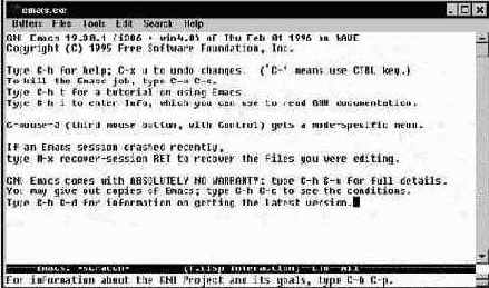 ������ � ���������� ������ � Emacs