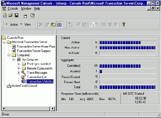 Создание клиентского приложения, использующего распределенные транзакции