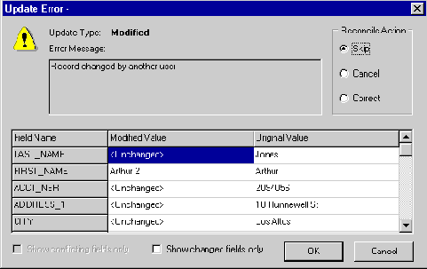 Многопользовательская работа в трехзвенных информационных системах