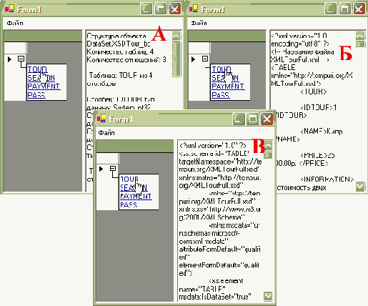 Загрузка XML-документов и XSD-схем в типизированный объект DataSet