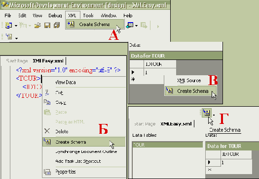 XML-схемы данных (XSD)