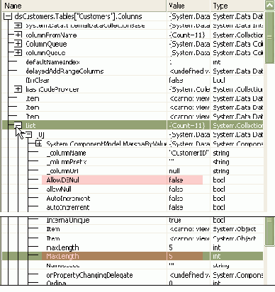 Свойство MissingSchemaAction