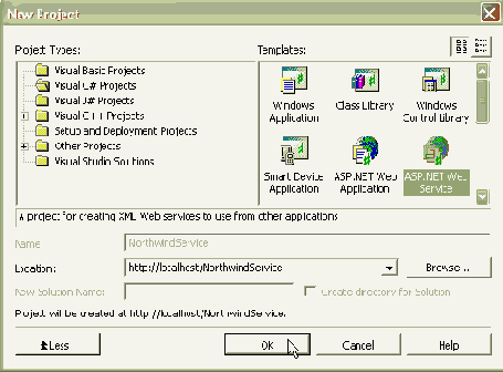 Создание web-сервиса