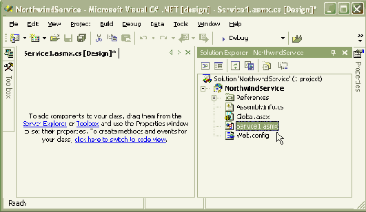 Создание web-сервиса