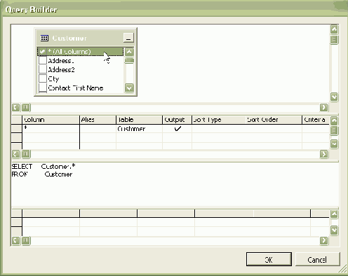 Использование визуальной среды для работы с ADO .NET