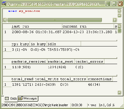 Создание хранимых процедур в SQL Query Analyzer