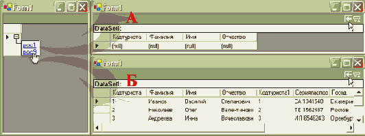 Вызов простых хранимых процедур при помощи объекта DataAdapter