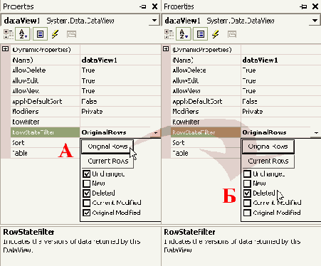 Объект DataView. Фильтрация и сортировка данных