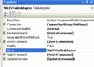�������� ��������� � ���� ������ ����� TableAdapter