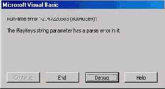 ����� Break On All Errors