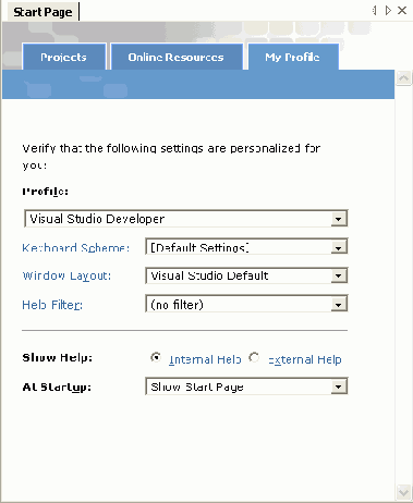 �.2. �������� ������ ������� Visual Studio NET