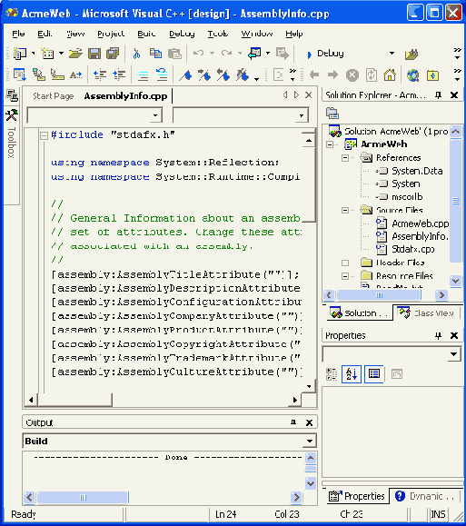 �.3. ���������� ������ � Visual Studio NET