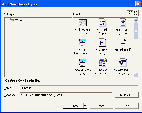 �.7. ���������� ������� ����� ���������� � ������ �� C++