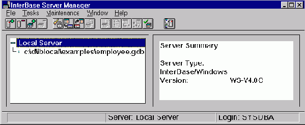 Утилиты для Local InterBase