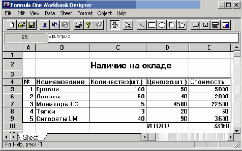 ���������� ���� �������������� ���������� F1Book