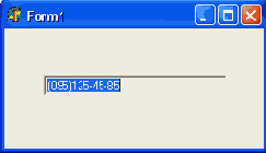 TMaskEdit ����������� ��������