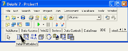 Доступ к базе данных (таблице)