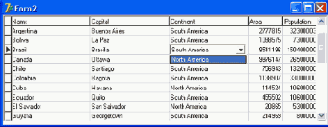 ��������� TDBGrid