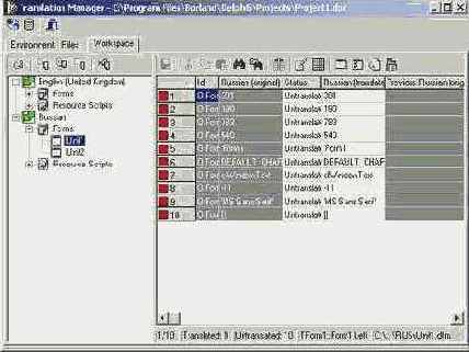 � ����� ������ Delphi ����� 