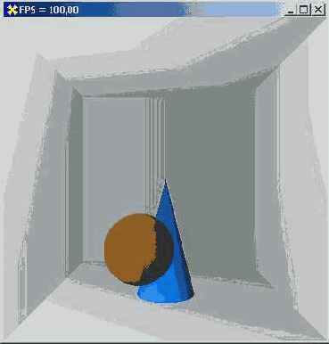 Частичная прозрачность объемных фигур