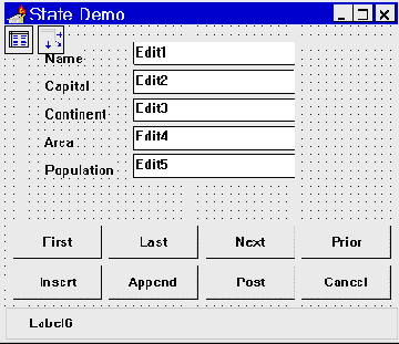 ������������� TDataSource ��� �������� ��������� ��: