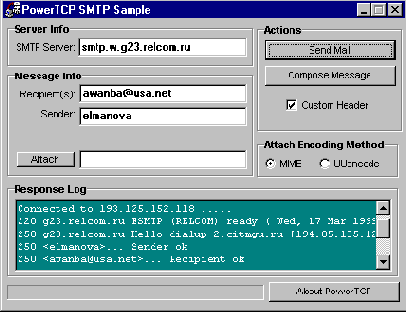 PowerTCP Internet Toolkit