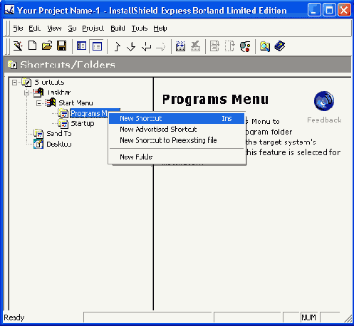  � ������ Shortcuts ����� ������� ���� � ������� ������ ���� ������� ����� ������� ���������