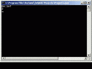 Создание консольного приложения