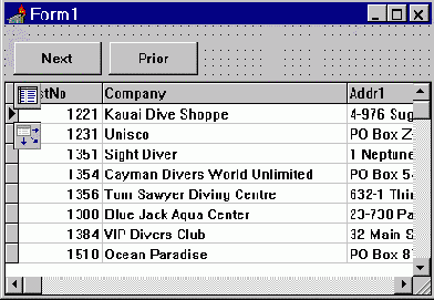 ��������� � �������� DataSet