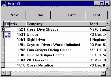 ��������� � �������� DataSet