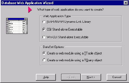 Автоматизация создания приложений для публикации данных в Internet