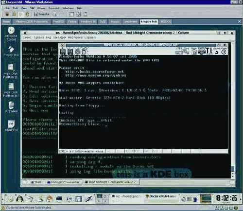 ������ BOCHS'� ��� ���������� Microsoft Visual C++