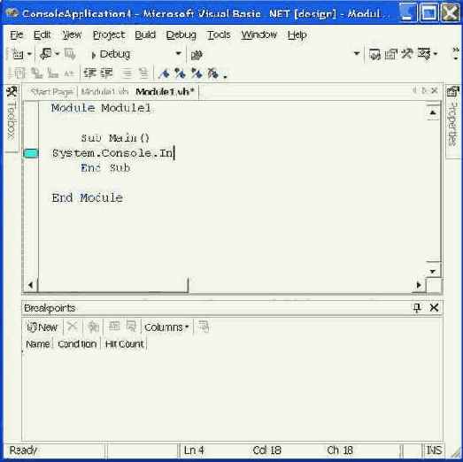 ������� �������� Notepad.exe