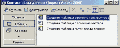 �������� � Access ����� ���� ������ � �������