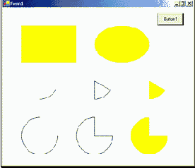 Рисуем дуги, сектора и закрашенные фигуры