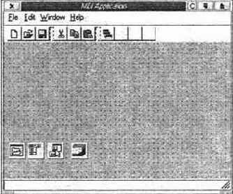 Главная форма MDIприложения