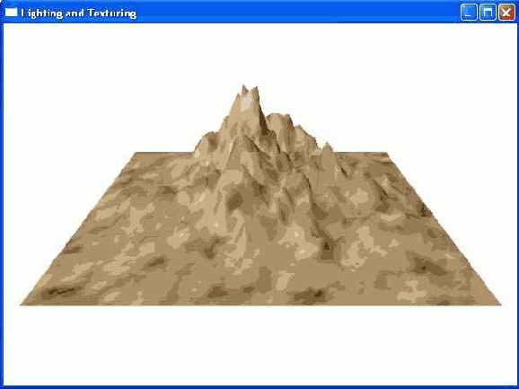 ���� ���������� Lighting and Texturing ��������, �������� � ������ ��������� ������ � ����� �������