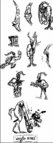 Создание персонажей, эскизов и проектной документации